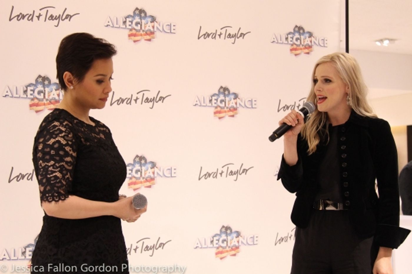 Photo Coverage: ALLEGIANCE Cast Spreads Holiday Cheer at Lord & Taylor! Photo Coverage: ALLEGIANCE Cast Spreads Holiday Cheer at Lord & Taylor! Image