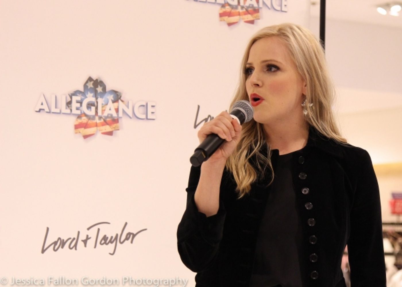 Photo Coverage: ALLEGIANCE Cast Spreads Holiday Cheer at Lord & Taylor!  Image