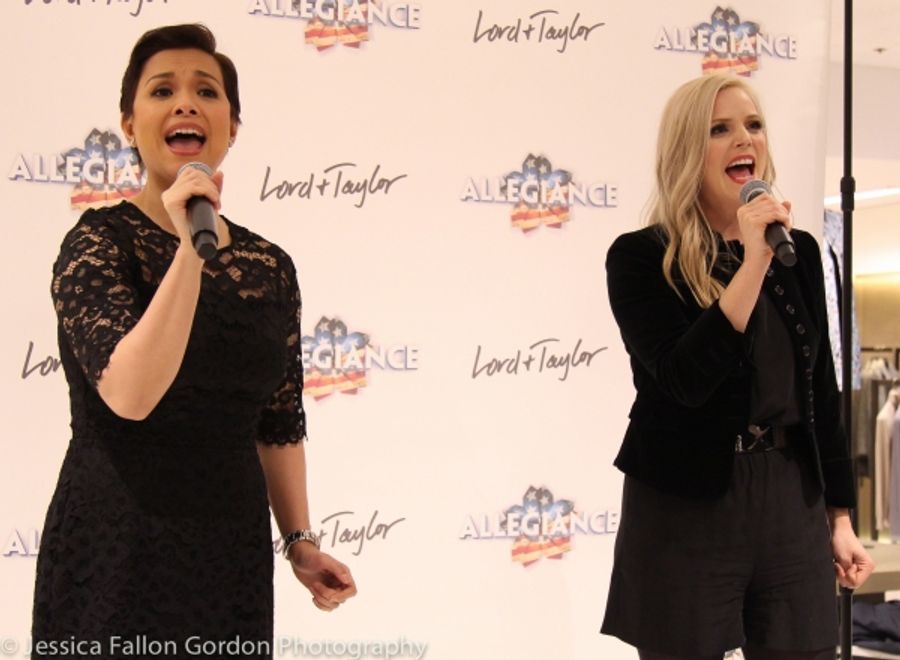 Photo Coverage: ALLEGIANCE Cast Spreads Holiday Cheer at Lord & Taylor! Image