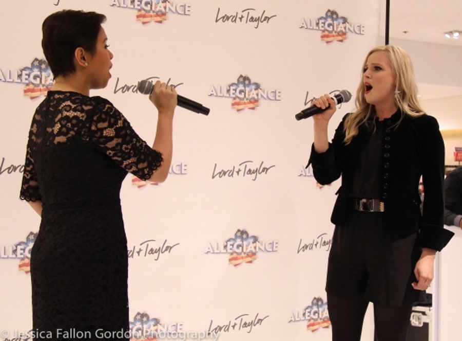 Photo Coverage: ALLEGIANCE Cast Spreads Holiday Cheer at Lord & Taylor! Image