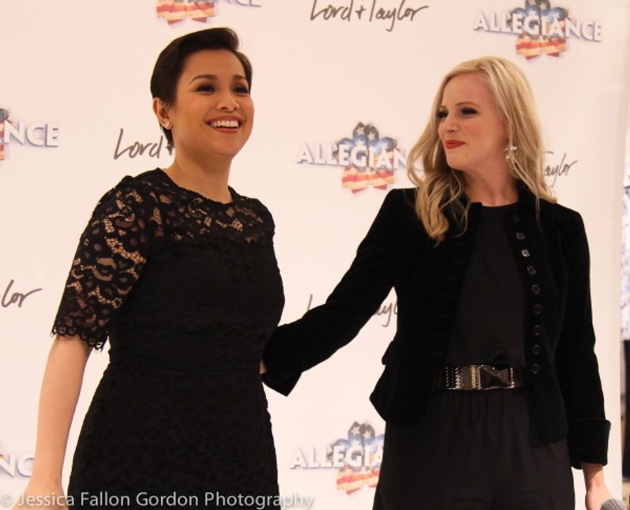 Photo Coverage: ALLEGIANCE Cast Spreads Holiday Cheer at Lord & Taylor! Image