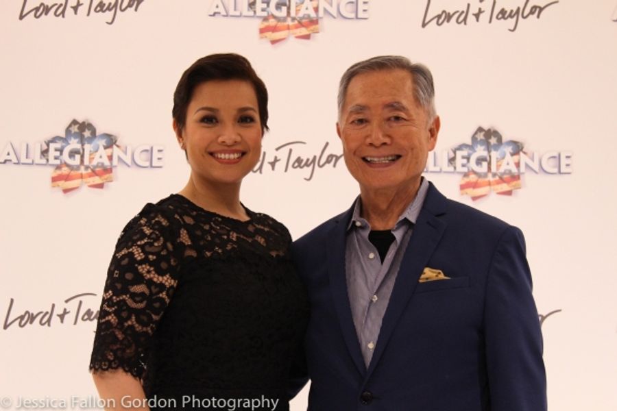 Photo Coverage: ALLEGIANCE Cast Spreads Holiday Cheer at Lord & Taylor! Image