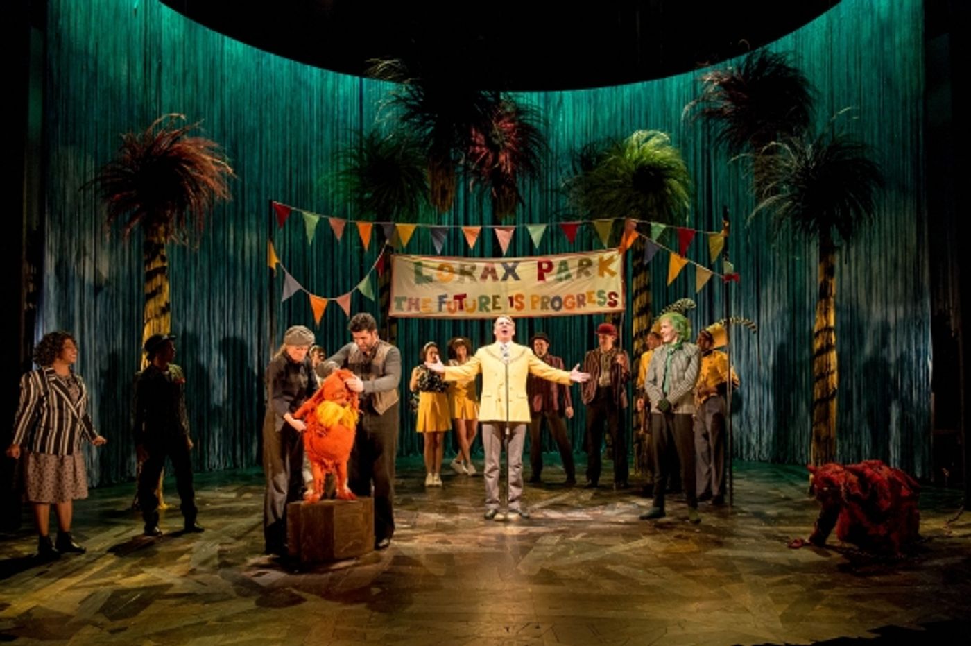 Photo Flash: First Look at Simon Lipkin and More in Dr Seuss's THE LORAX at The Old Vic  Image