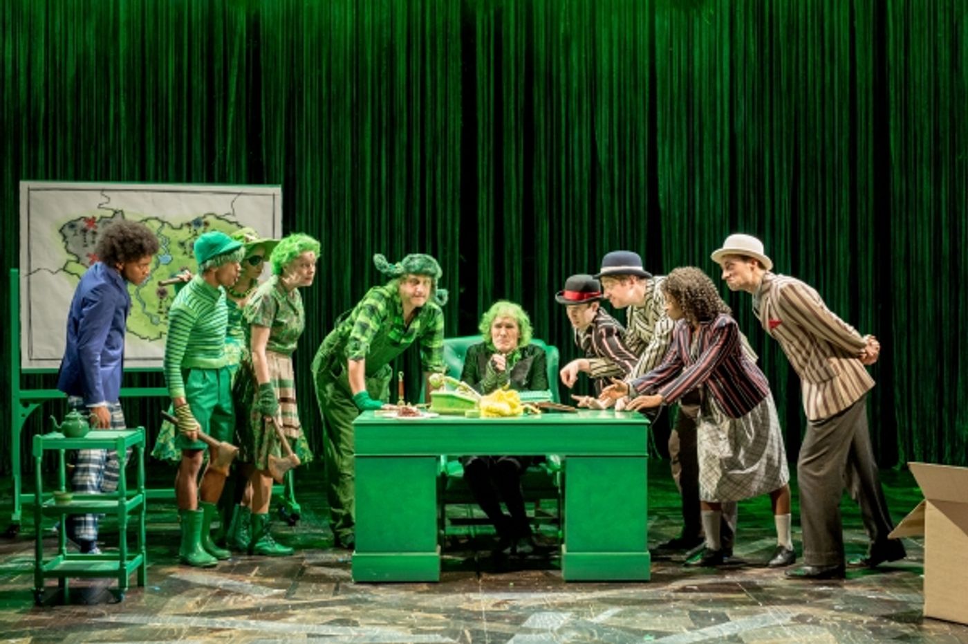 Photo Flash: First Look at Simon Lipkin and More in Dr Seuss's THE LORAX at The Old Vic  Image