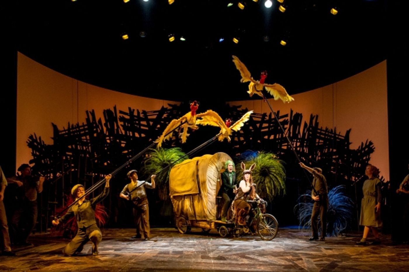 Photo Flash: First Look at Simon Lipkin and More in Dr Seuss's THE LORAX at The Old Vic  Image