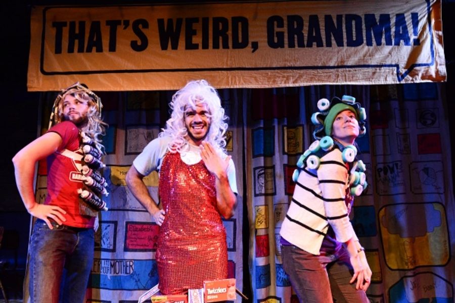 Photo Flash: Sneak Peek at Barrel of Monkeys' THAT'S WEIRD, GRANDMA: WINTER WONDERLAND MATINEES Image