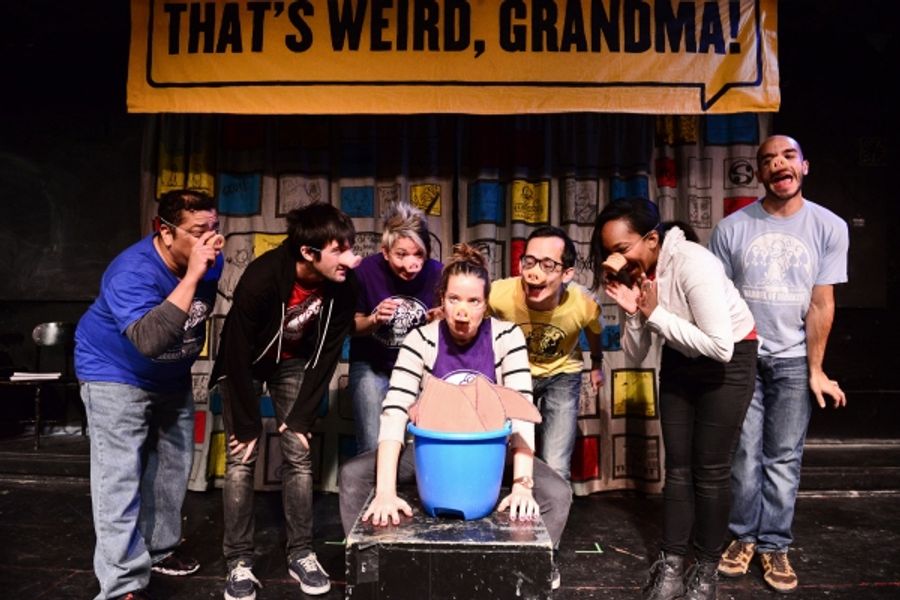 Photo Flash: Sneak Peek at Barrel of Monkeys' THAT'S WEIRD, GRANDMA: WINTER WONDERLAND MATINEES Image