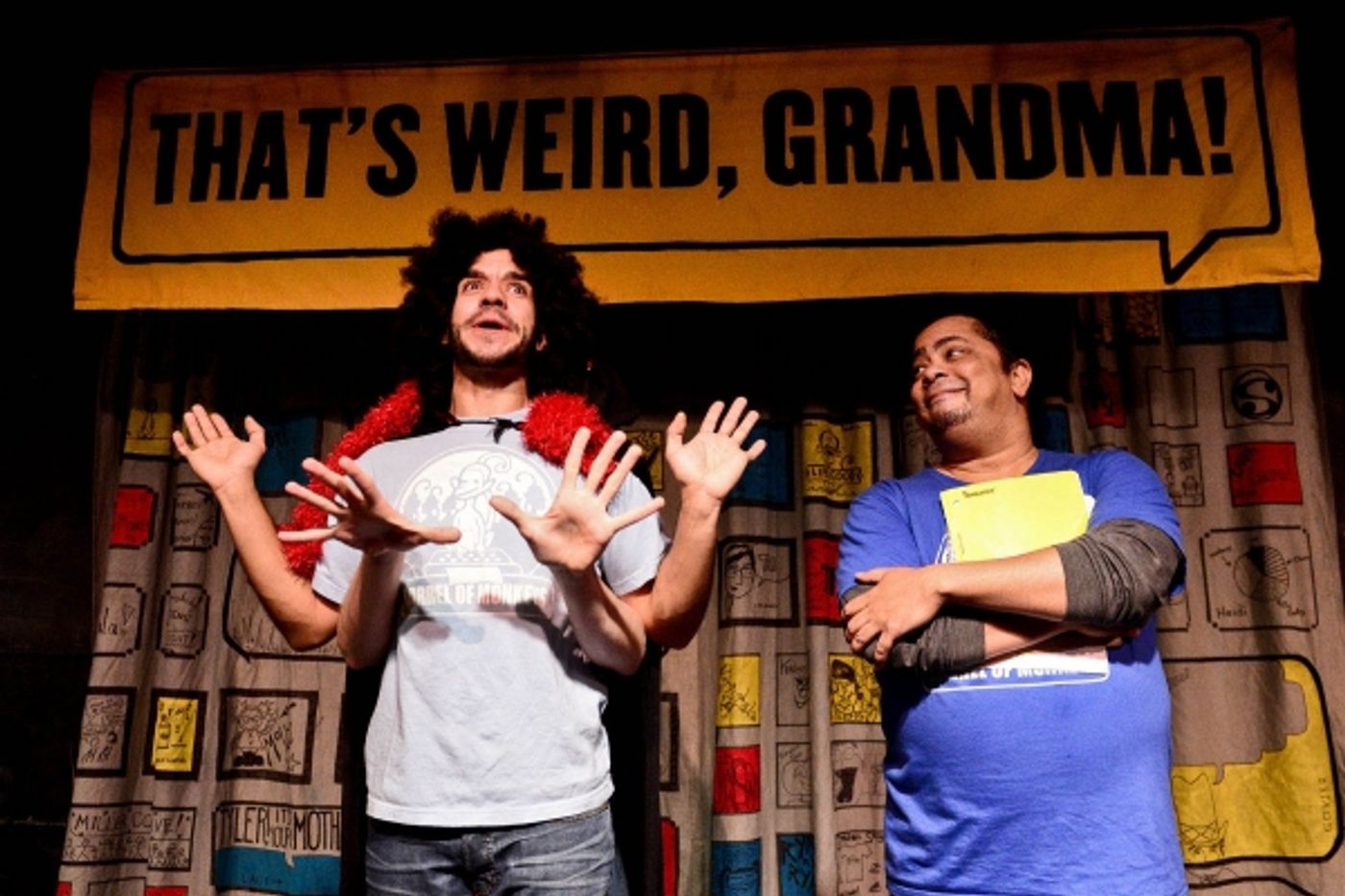 Photo Flash: Sneak Peek at Barrel of Monkeys' THAT'S WEIRD, GRANDMA: WINTER WONDERLAND MATINEES  Image