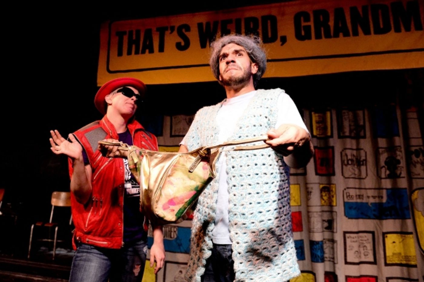 Photo Flash: Sneak Peek at Barrel of Monkeys' THAT'S WEIRD, GRANDMA: WINTER WONDERLAND MATINEES  Image