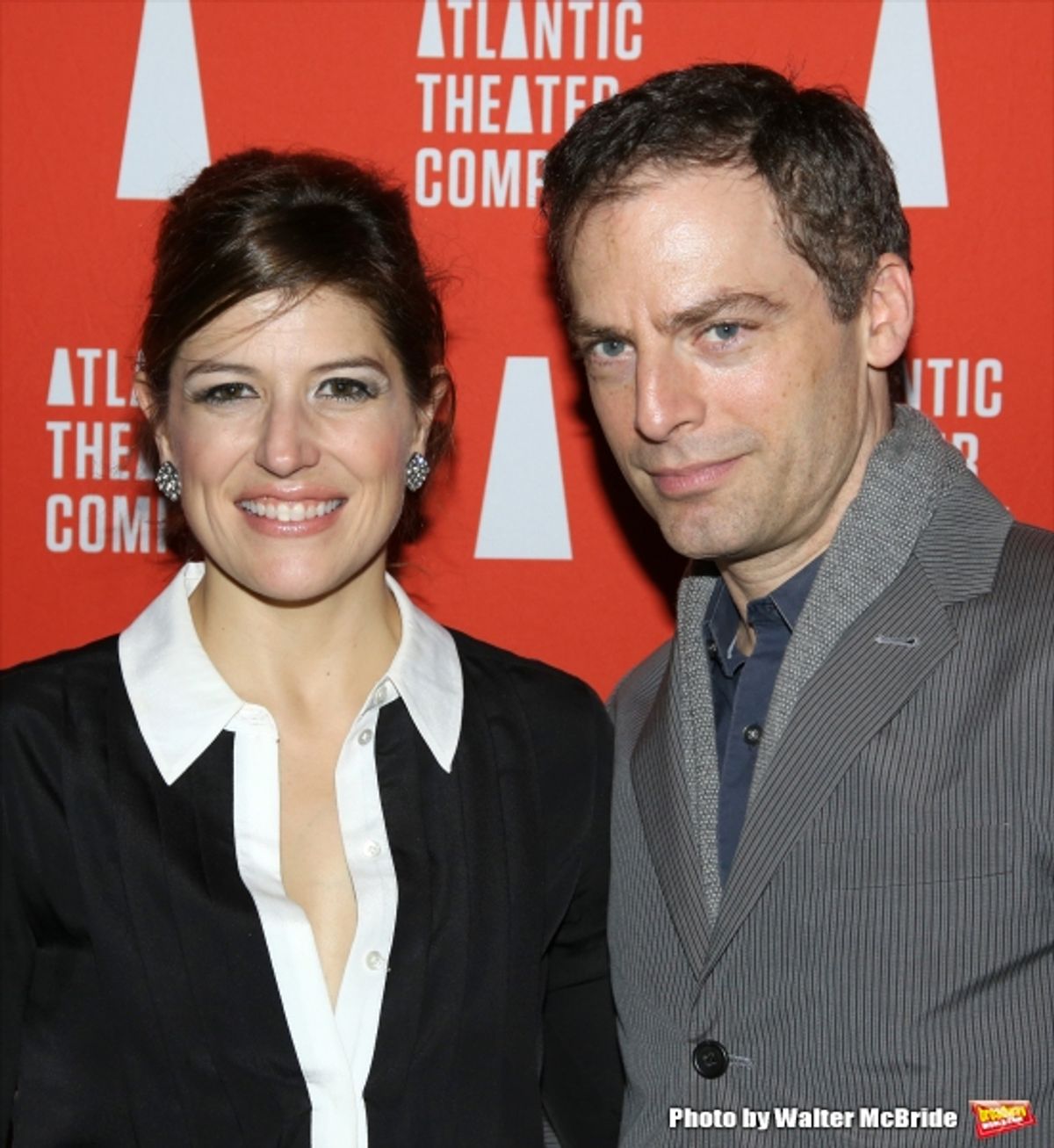 Nicole Parker and Justin Kirk  at 