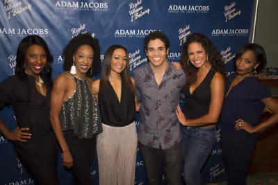 Adam Jacobs & ALADDIN Company Photo