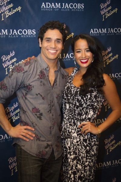 Adam Jacobs, Courtney Reed Photo