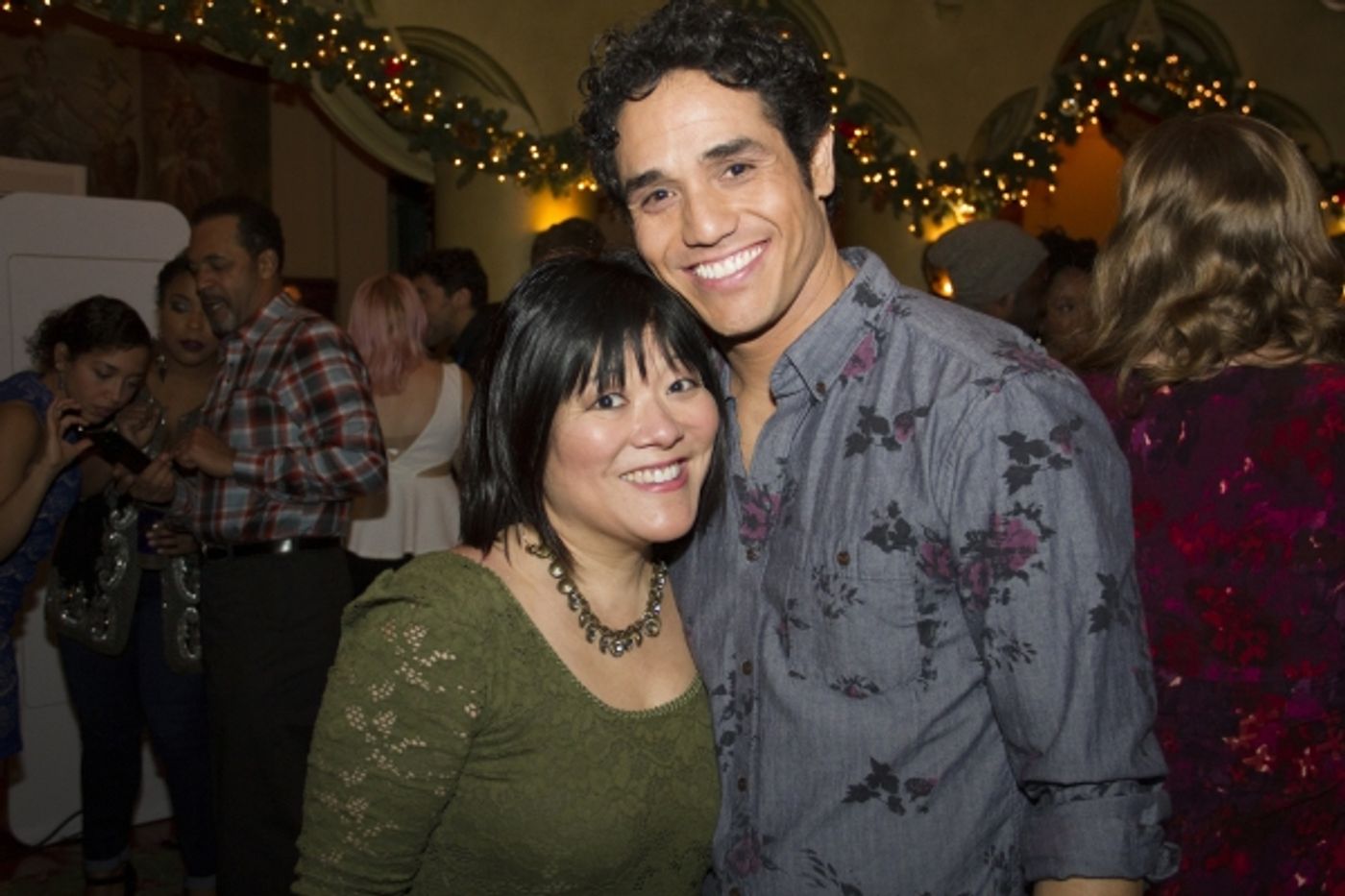 Photo Flash: Adam Jacobs Celebrates Release of New Album at New Amsterdam Theatre  Image