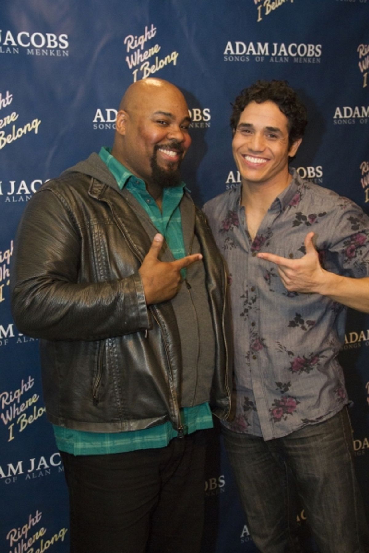 James Monroe Iglehart, Adam Jacobs at 