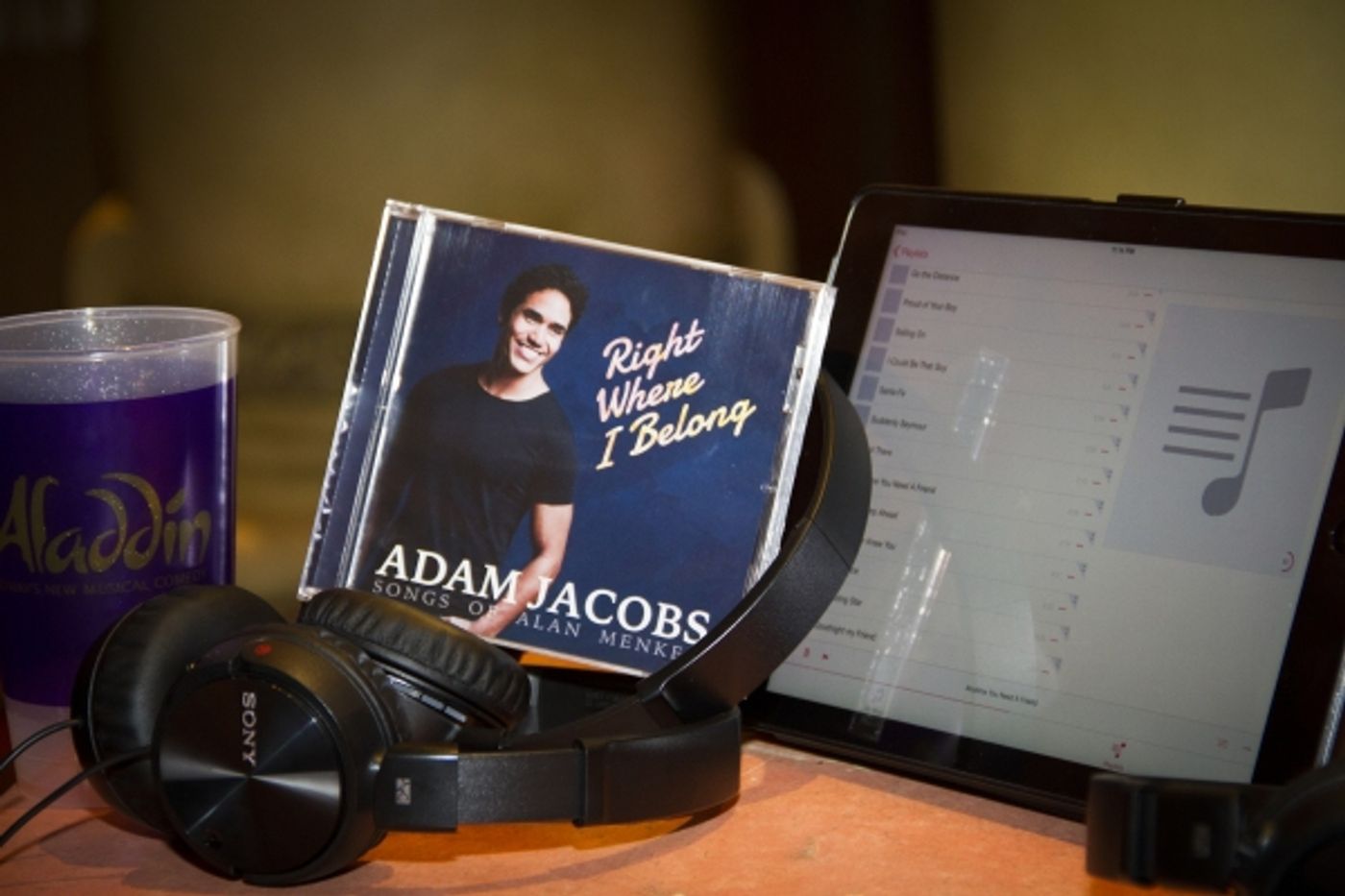 Photo Flash: Adam Jacobs Celebrates Release of New Album at New Amsterdam Theatre  Image