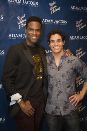 Derrick Davis, Adam Jacobs @ BroadwayWorld Derrick Davis, Adam Jacobs Photo
