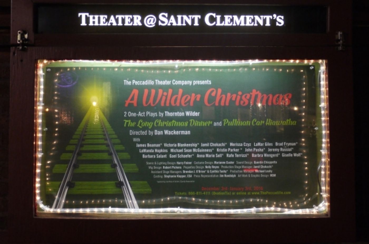 Photo Flash: Inside Opening Night of A WILDER CHRISTMAS Off-Broadway  Image