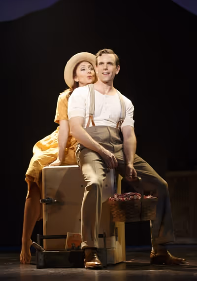 Carmen Cusack and Paul Alexander Nolan Photo