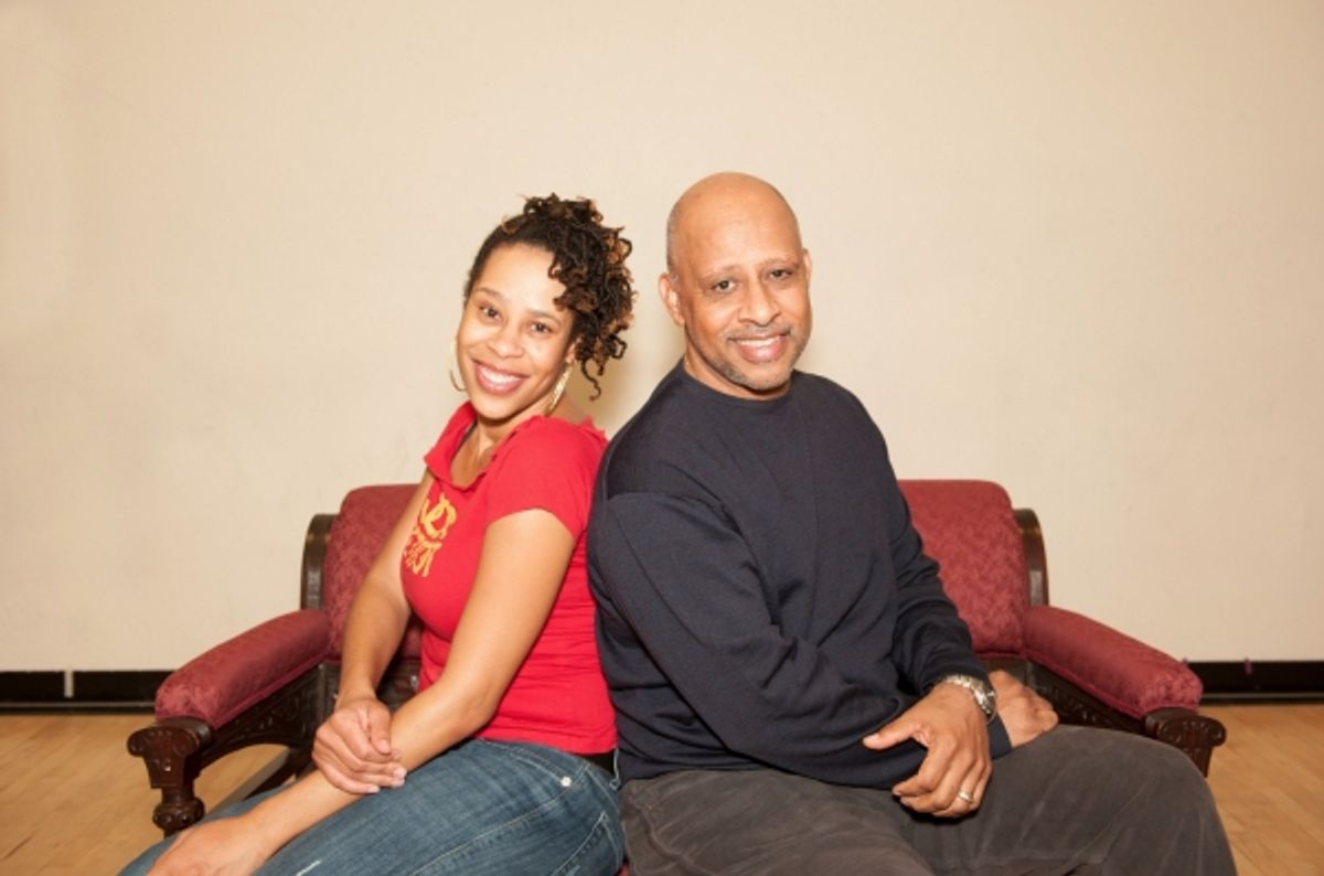 Dominique Morisseau, Ruben Santiago-Hudson at 