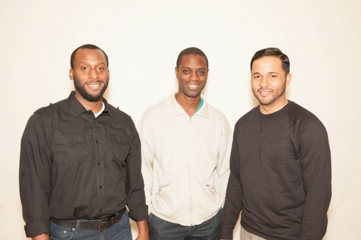 Wendell B. Franklin, Adesola Osakalumi, Jason Dirden at 