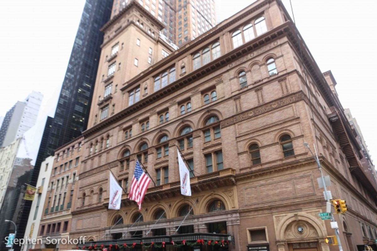 Carnegie Hall at 