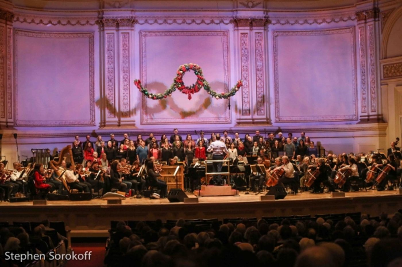 Photo Coverage: Brian d'Arcy James & Stephanie J. Block Rehearse For Tonight's New York Pops Concert Photo Coverage: Brian d'Arcy James & Stephanie J. Block Rehearse For Tonight's New York Pops Concert Image