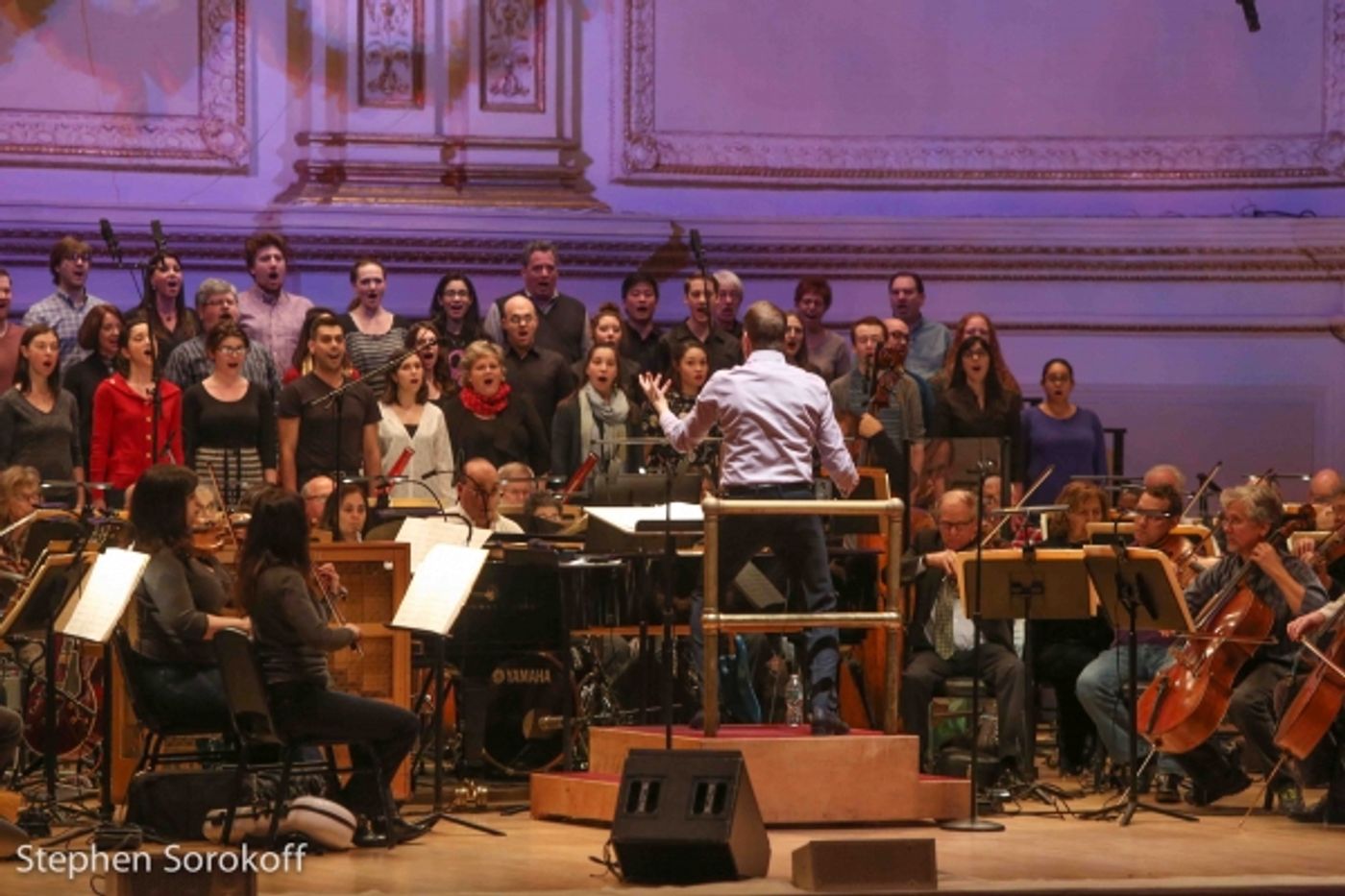 Photo Coverage: Brian d'Arcy James & Stephanie J. Block Rehearse For Tonight's New York Pops Concert Photo Coverage: Brian d'Arcy James & Stephanie J. Block Rehearse For Tonight's New York Pops Concert Image