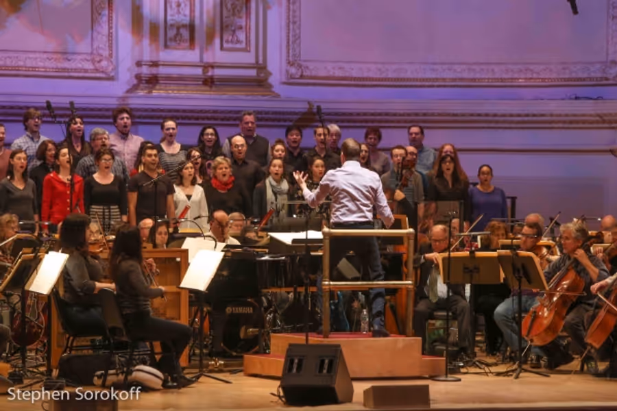 Photo Coverage: Brian d'Arcy James & Stephanie J. Block Rehearse For Tonight's New York Pops Concert Image