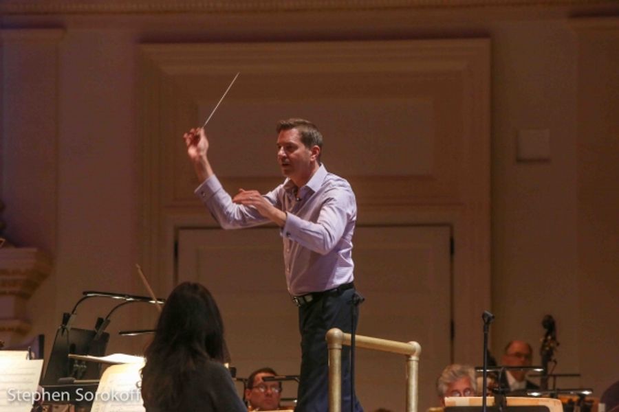 Photo Coverage: Brian d'Arcy James & Stephanie J. Block Rehearse For Tonight's New York Pops Concert Image