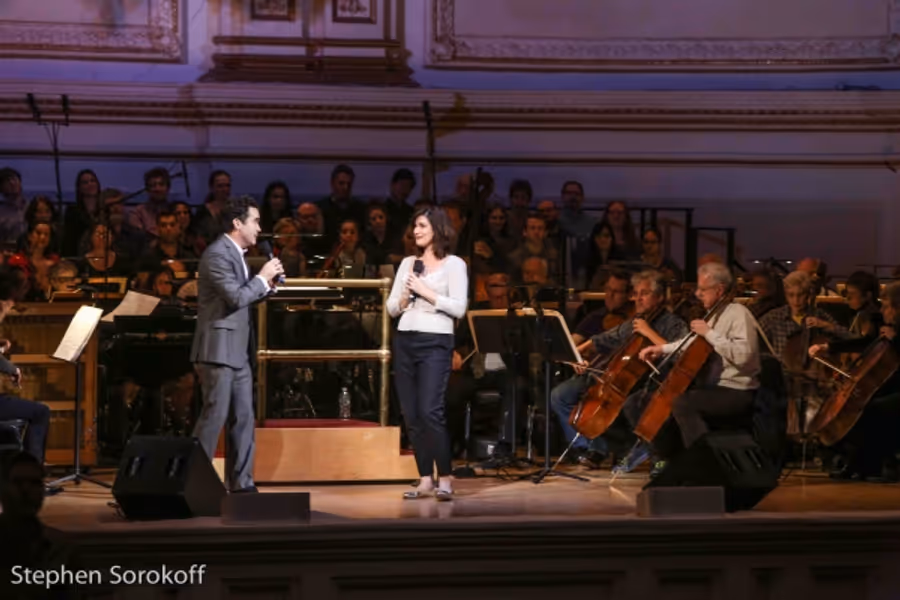 Photo Coverage: Brian d'Arcy James & Stephanie J. Block Rehearse For Tonight's New York Pops Concert Image