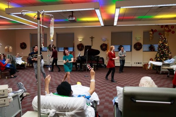 Photo Flash: Paper Mill Playhouse Brings A CHRISTMAS STORY to Sing For Your Seniors  Image