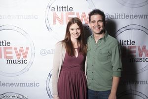Lyricist Kelly Balk and composer Lee Huff arrive for ALNM10. Photo by Sean Marier / 3 Photo