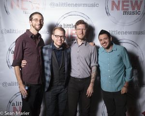 The ALNM band: Brian Cannady (drums), Bryan Blaskie (piano), Eric McCann (bass), Will Photo