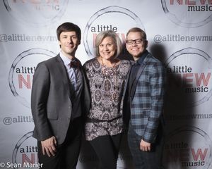 Founding co-producer Christopher Maikish, New Musicals Inc artistic  Elise Dewsberry, Photo