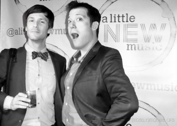 Founding co-producer Christopher Maikish poses with ALNM 10 host John Tartaglia. Phot Photo