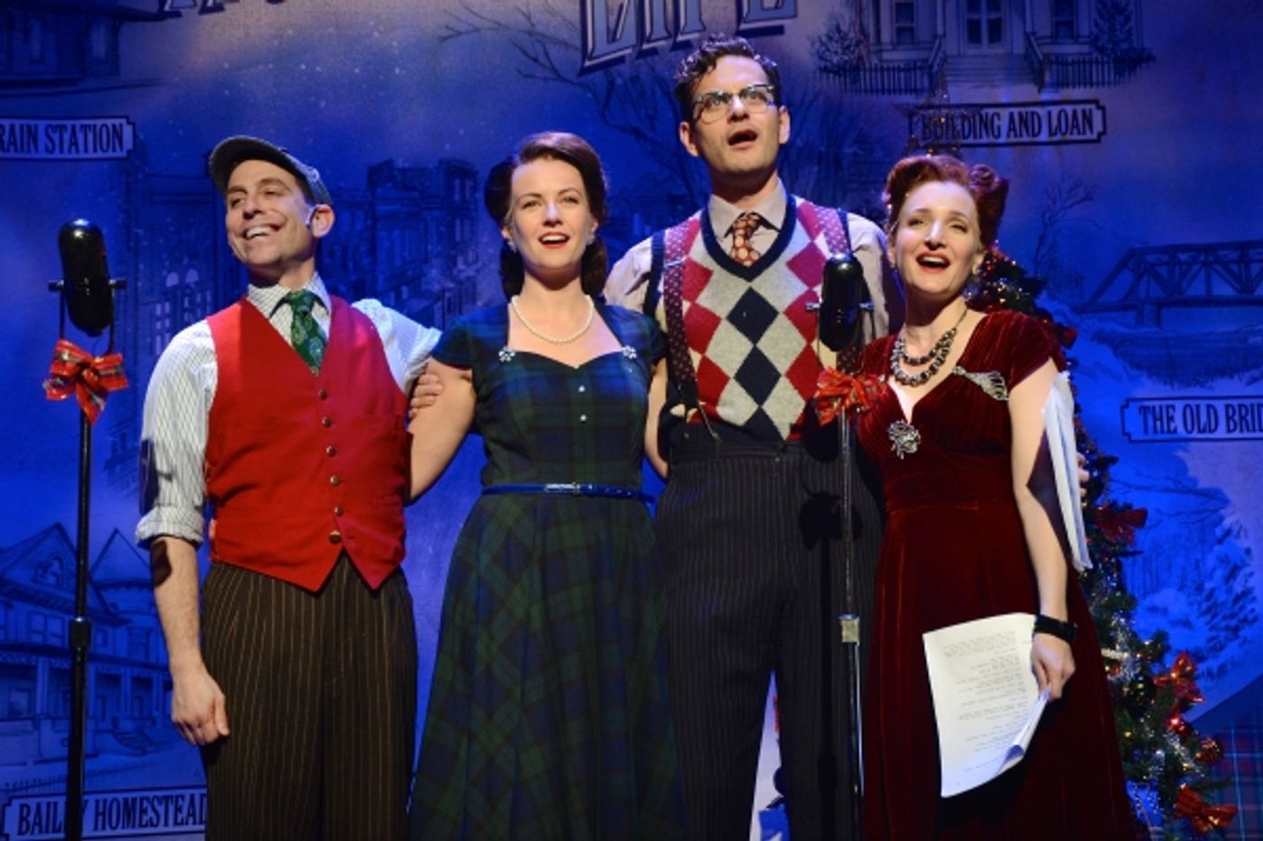 Photo Flash: First Look at IT'S A WONDERFUL LIFE: A LIVE RADIO PLAY at Bucks County Playhouse Photo Flash: First Look at IT'S A WONDERFUL LIFE: A LIVE RADIO PLAY at Bucks County Playhouse Image