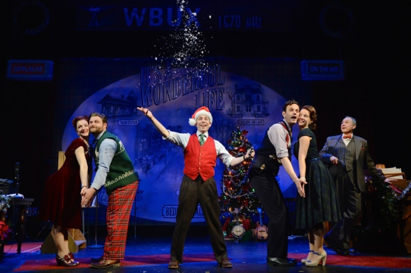 Photo Flash: First Look at IT'S A WONDERFUL LIFE: A LIVE RADIO PLAY at Bucks County Playhouse Photo Flash: First Look at IT'S A WONDERFUL LIFE: A LIVE RADIO PLAY at Bucks County Playhouse Image