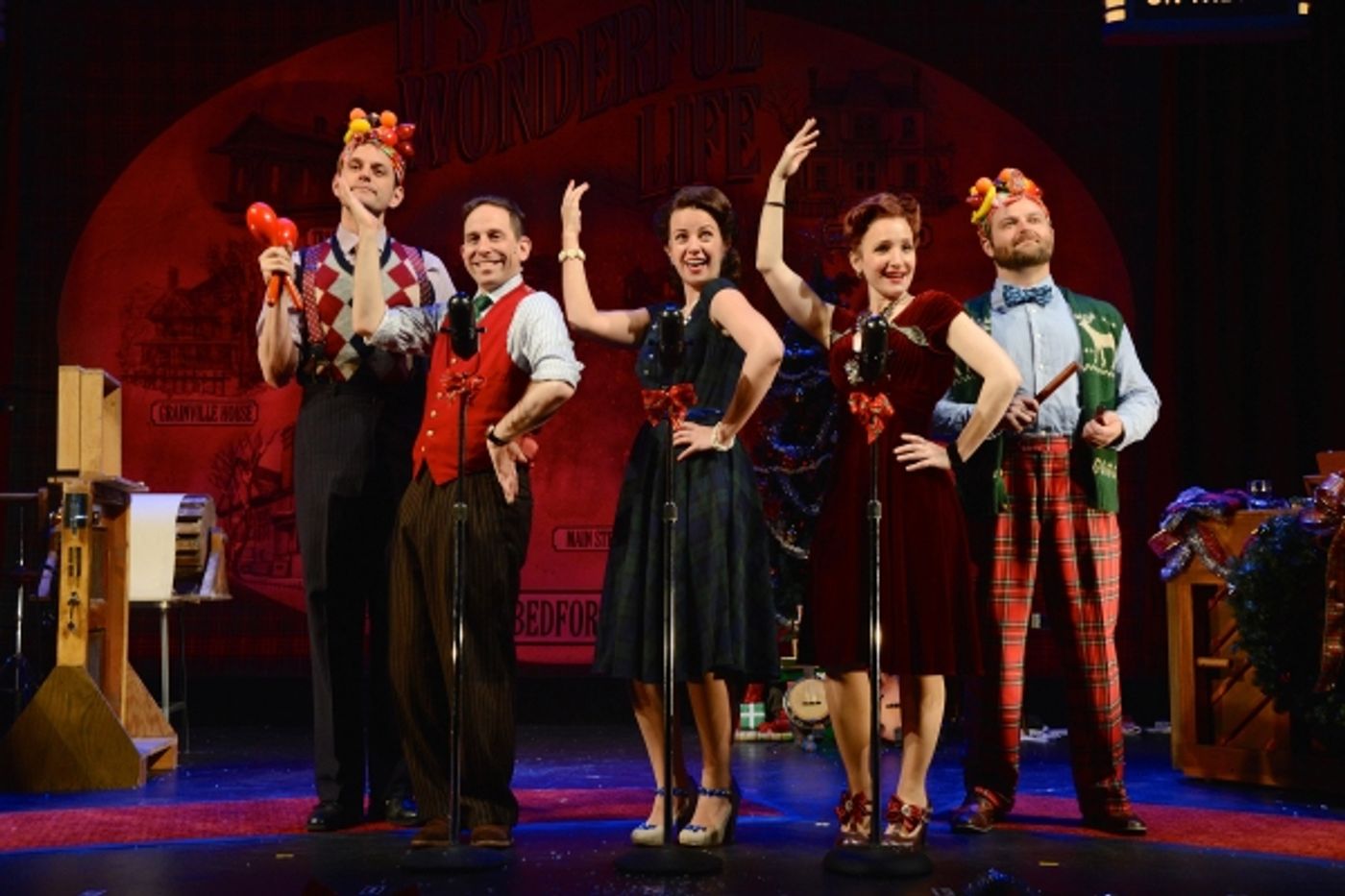 Photo Flash: First Look at IT'S A WONDERFUL LIFE: A LIVE RADIO PLAY at Bucks County Playhouse Photo Flash: First Look at IT'S A WONDERFUL LIFE: A LIVE RADIO PLAY at Bucks County Playhouse Image