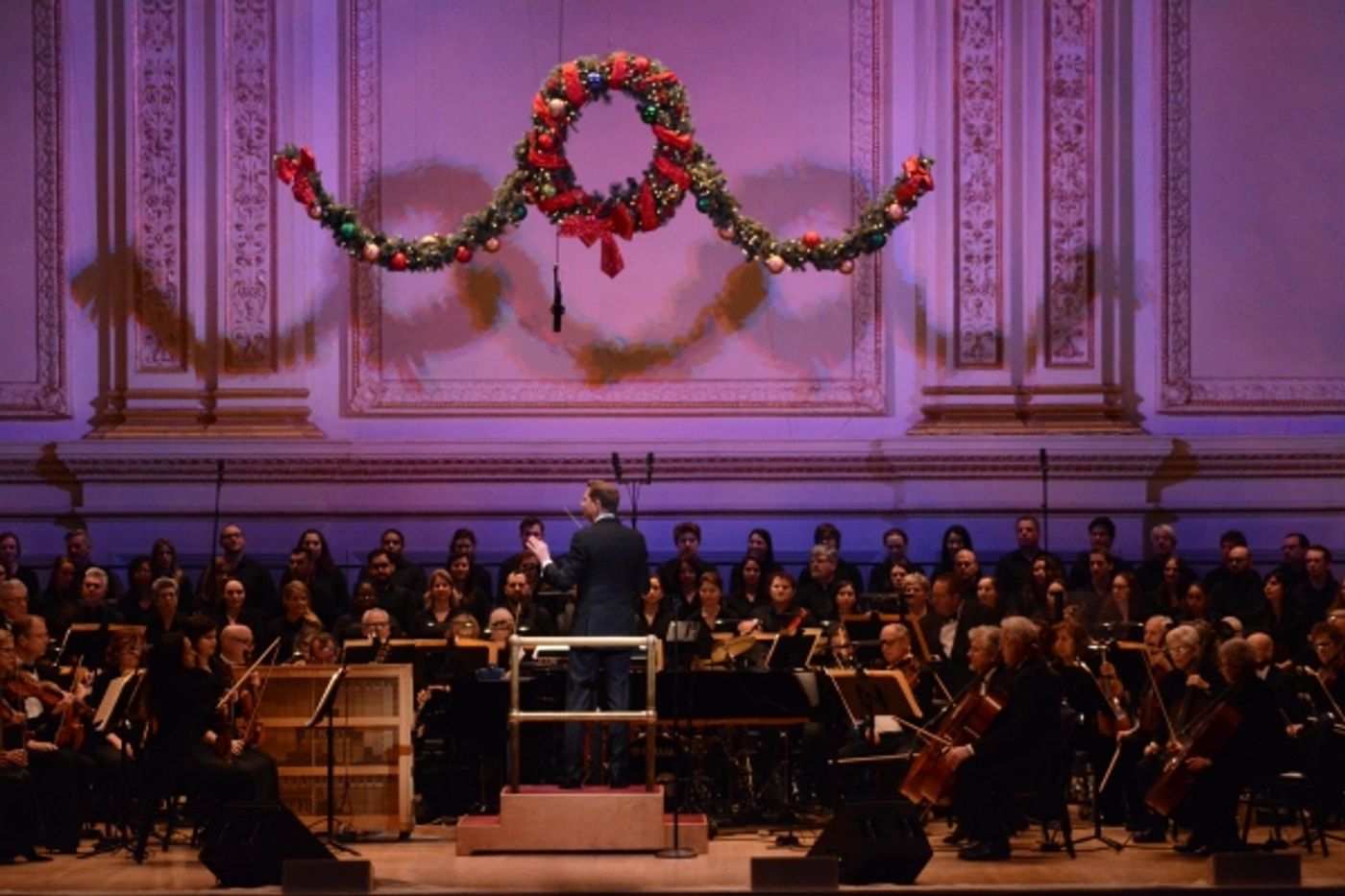 Photo Coverage: Stephanie J. Block, Brian d'Arcy James and the New York Pops Celebrate Christmas at Carnegie Hall Photo Coverage: Stephanie J. Block, Brian d'Arcy James and the New York Pops Celebrate Christmas at Carnegie Hall Image