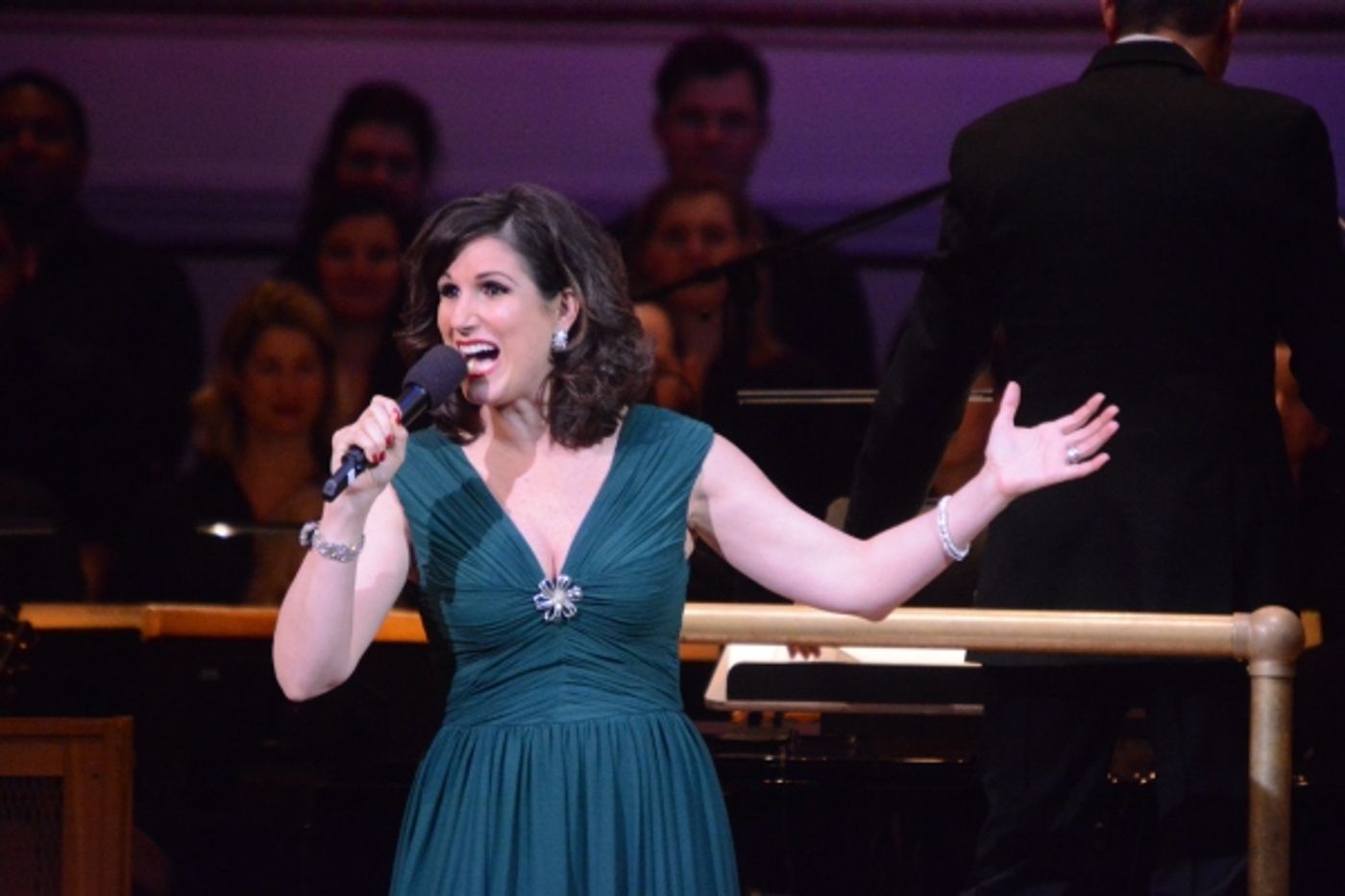 Photo Coverage: Stephanie J. Block, Brian d'Arcy James and the New York Pops Celebrate Christmas at Carnegie Hall  Image