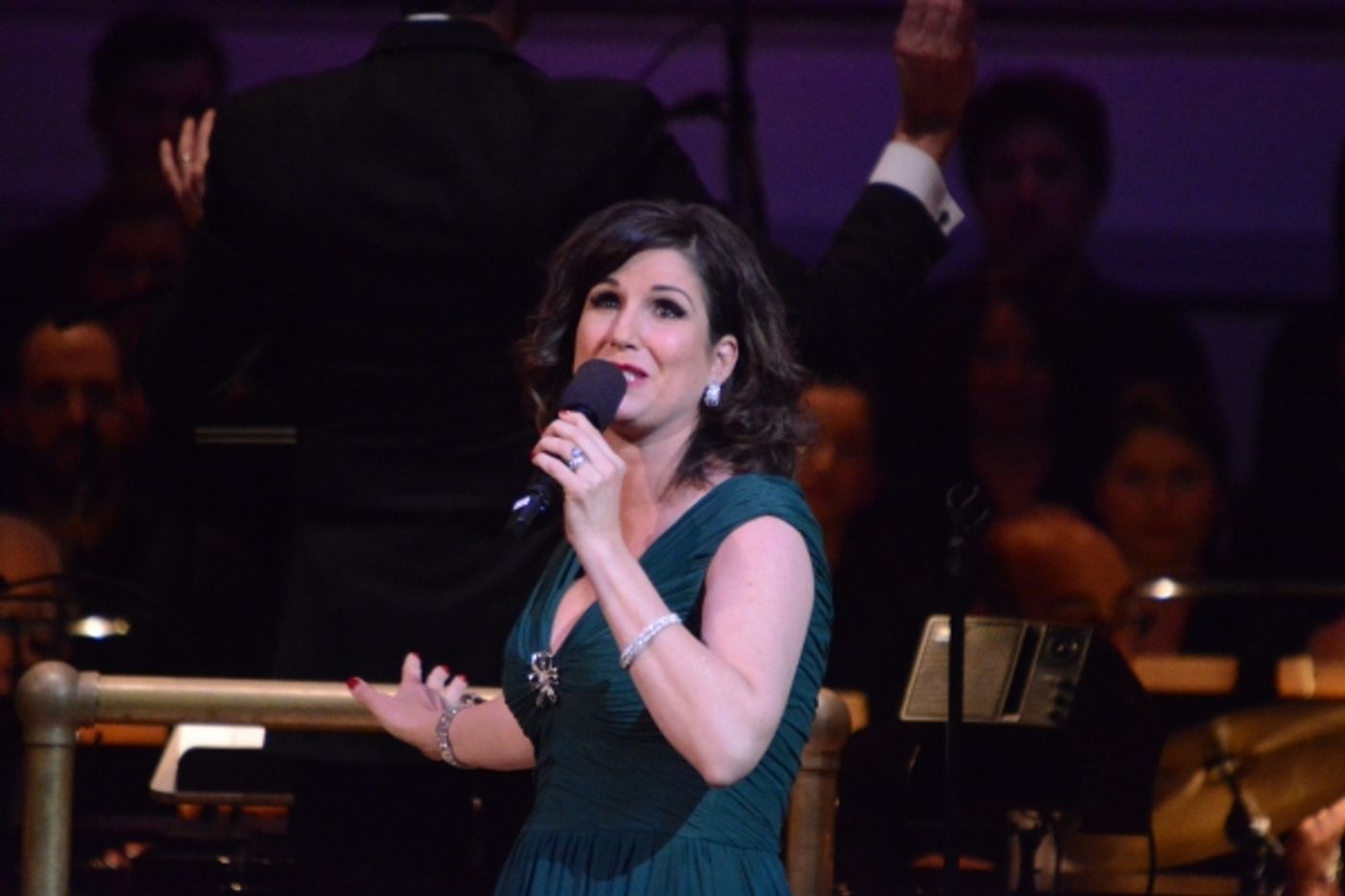 Photo Coverage: Stephanie J. Block, Brian d'Arcy James and the New York Pops Celebrate Christmas at Carnegie Hall  Image
