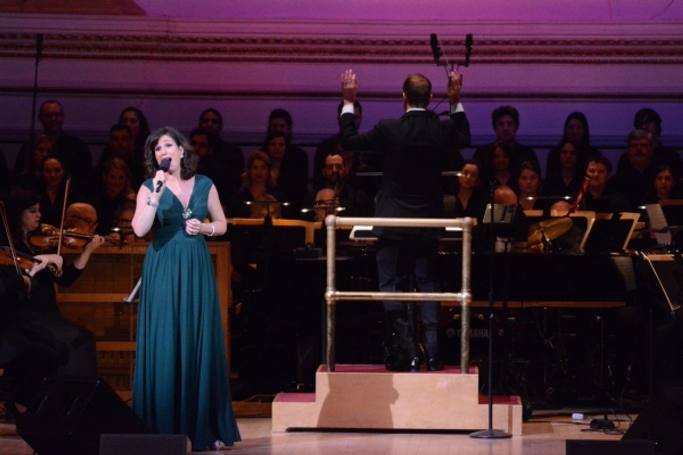 Photo Coverage: Stephanie J. Block, Brian d'Arcy James and the New York Pops Celebrate Christmas at Carnegie Hall Photo Coverage: Stephanie J. Block, Brian d'Arcy James and the New York Pops Celebrate Christmas at Carnegie Hall Image