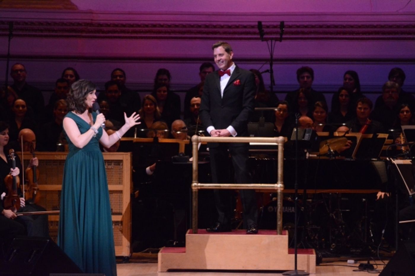 Photo Coverage: Stephanie J. Block, Brian d'Arcy James and the New York Pops Celebrate Christmas at Carnegie Hall Photo Coverage: Stephanie J. Block, Brian d'Arcy James and the New York Pops Celebrate Christmas at Carnegie Hall Image