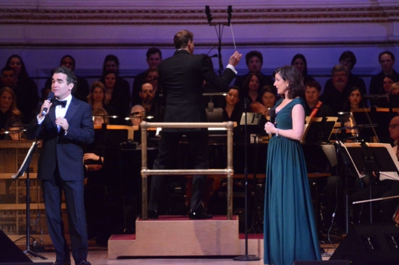 Photo Coverage: Stephanie J. Block, Brian d'Arcy James and the New York Pops Celebrate Christmas at Carnegie Hall Photo Coverage: Stephanie J. Block, Brian d'Arcy James and the New York Pops Celebrate Christmas at Carnegie Hall Image