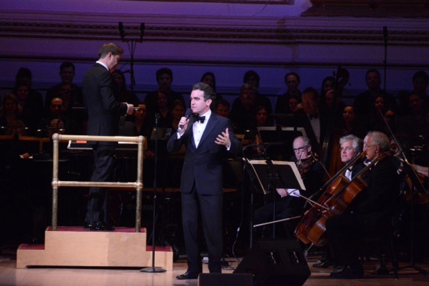 Photo Coverage: Stephanie J. Block, Brian d'Arcy James and the New York Pops Celebrate Christmas at Carnegie Hall Photo Coverage: Stephanie J. Block, Brian d'Arcy James and the New York Pops Celebrate Christmas at Carnegie Hall Image