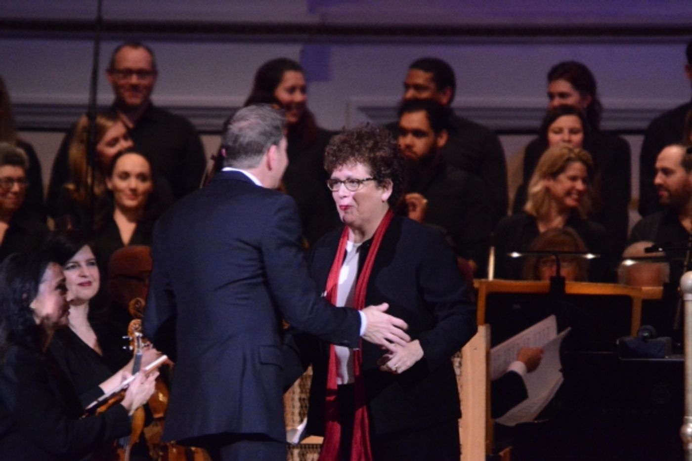 Photo Coverage: Stephanie J. Block, Brian d'Arcy James and the New York Pops Celebrate Christmas at Carnegie Hall Photo Coverage: Stephanie J. Block, Brian d'Arcy James and the New York Pops Celebrate Christmas at Carnegie Hall Image