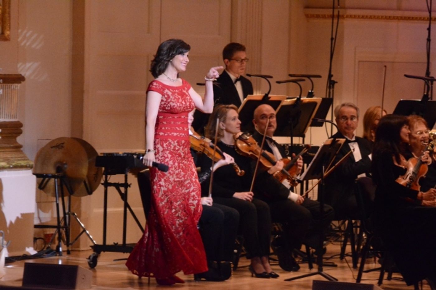 Photo Coverage: Stephanie J. Block, Brian d'Arcy James and the New York Pops Celebrate Christmas at Carnegie Hall  Image