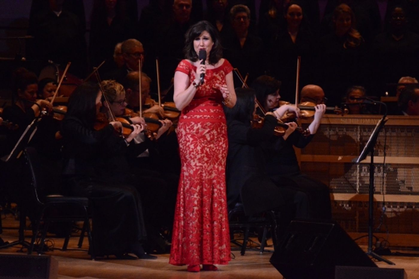 Photo Coverage: Stephanie J. Block, Brian d'Arcy James and the New York Pops Celebrate Christmas at Carnegie Hall  Image