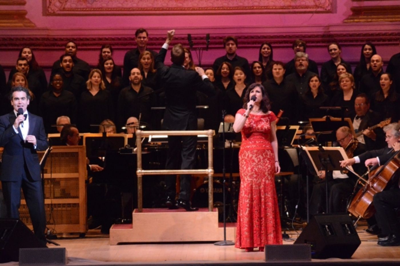 Photo Coverage: Stephanie J. Block, Brian d'Arcy James and the New York Pops Celebrate Christmas at Carnegie Hall Photo Coverage: Stephanie J. Block, Brian d'Arcy James and the New York Pops Celebrate Christmas at Carnegie Hall Image