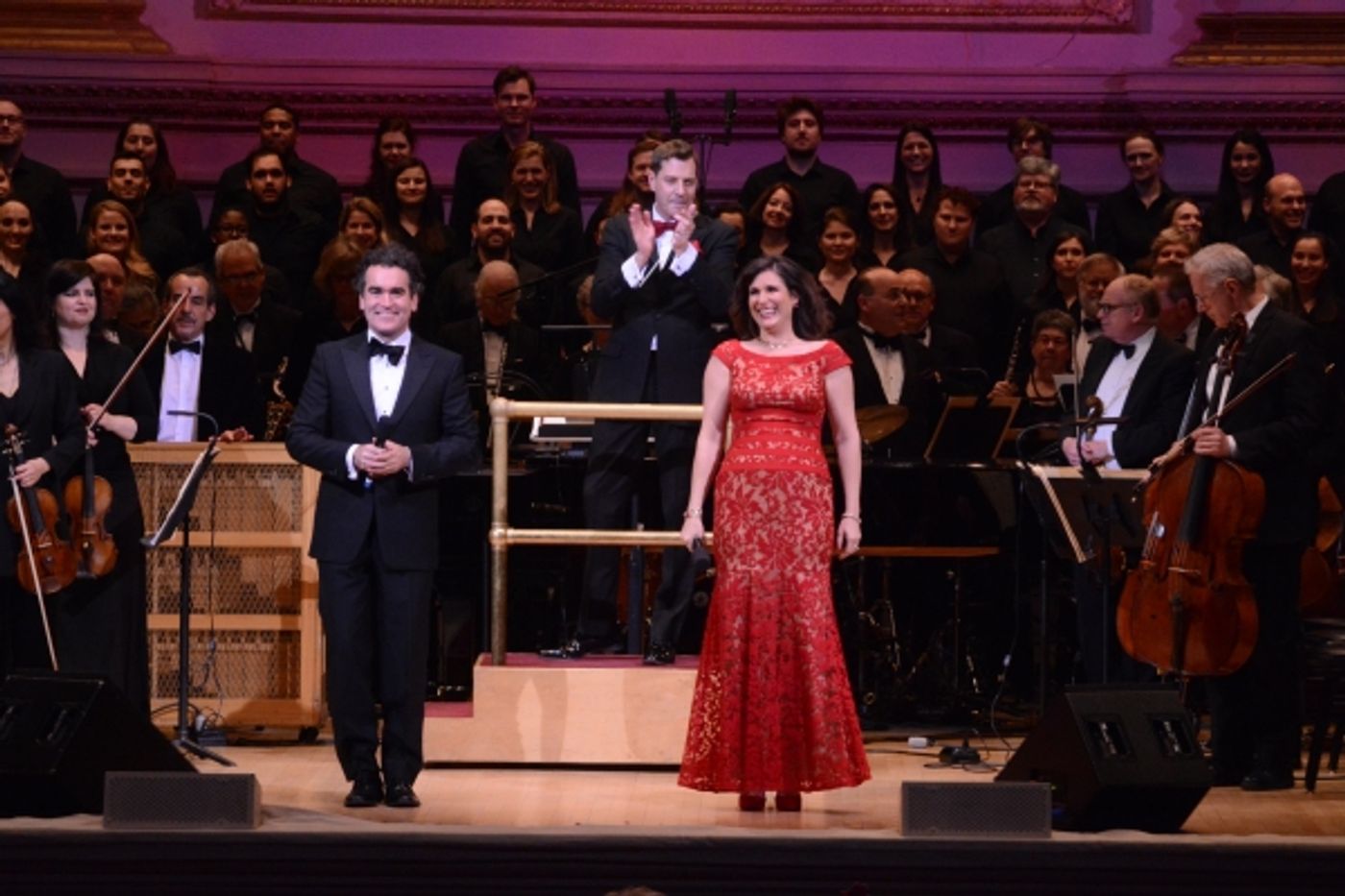 Photo Coverage: Stephanie J. Block, Brian d'Arcy James and the New York Pops Celebrate Christmas at Carnegie Hall Photo Coverage: Stephanie J. Block, Brian d'Arcy James and the New York Pops Celebrate Christmas at Carnegie Hall Image